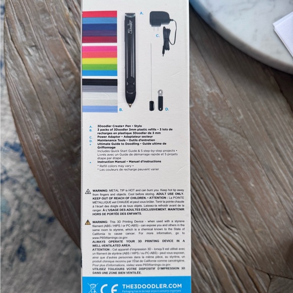 3Doodler Create+ 3D Printing Pen - Black - Picture 5 of 10